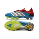 Adidas Predator Archive Limited Edition Firm Ground Blue Silver Red Football Boots Adidas Predator Archive Limited Edition Firm Ground Blue Silver Red Football Boots