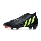 Adidas Predator Edge+ Firm Ground Black Green Football Boots