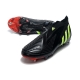 Adidas Predator Edge+ Firm Ground Black Green Football Boots