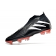 Adidas Predator Edge+ Firm Ground Core Black White Solar Red Football Boots Adidas Predator Edge+ Firm Ground Core Black White Solar Red Football Boots