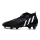 Adidas Predator Edge+ Firm Ground Core Black White Vivid Red Football Boots