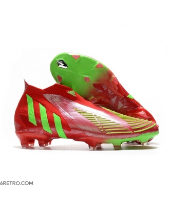 Adidas Predator Edge+ Firm Ground Red Green Football Boots