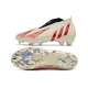 Adidas Predator Edge+ Firm Ground Showdown - Off White Vivid Red Gold Metallic Football Boots Adidas Predator Edge+ Firm Ground Showdown - Off White Vivid Red Gold Metallic Football Boots