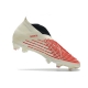 Adidas Predator Edge+ Firm Ground Showdown - Off White Vivid Red Gold Metallic Football Boots Adidas Predator Edge+ Firm Ground Showdown - Off White Vivid Red Gold Metallic Football Boots
