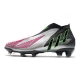 Adidas Predator Edge+ Firm Ground Silver Black Solar Pink Football Boots