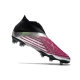 Adidas Predator Edge+ Firm Ground Silver Black Solar Pink Football Boots