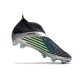 Adidas Predator Edge+ Firm Ground Silver Metallic Core Black Solar Yellow Football Boots