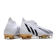 Adidas Predator Edge+ Firm Ground White Black Gold Football Boots