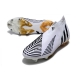 Adidas Predator Edge+ Firm Ground White Black Gold Football Boots