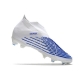 Adidas Predator Edge+ Firm Ground White Hi Res Blue Football Boots