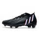 Adidas Predator Edge.1 Firm Ground Darkness Core Black White Vivid Red Football Boots