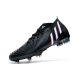 Adidas Predator Edge.1 Firm Ground Darkness Core Black White Vivid Red Football Boots