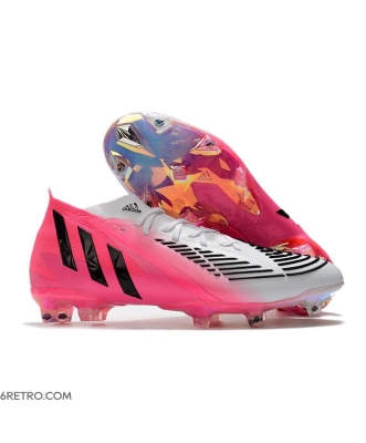 Adidas Predator Edge.1 Firm Ground LZ Solar Pink Black White Football Boots