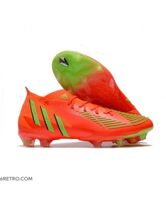 Adidas Predator Edge.1 Firm Ground Solar Red Team Green Core Black Football Boots
