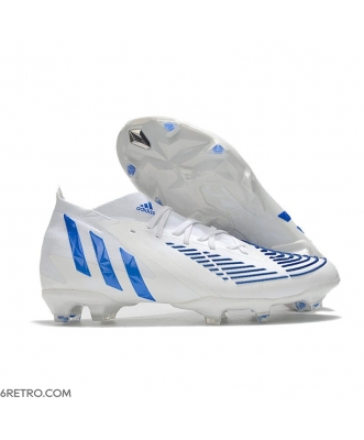Adidas Predator Edge.1 Firm Ground White Hi Res Blue Football Boots