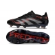 Adidas Predator Elite Firm Ground Black Grey Four Lucid Red Football Boots