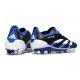Adidas Predator Elite Firm Ground Black White Blue Football Boots