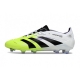 Adidas Predator Elite Firm Ground White Black Lucid Lemon Football Boots