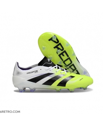 Adidas Predator Elite Firm Ground White Black Lucid Lemon Football Boots
