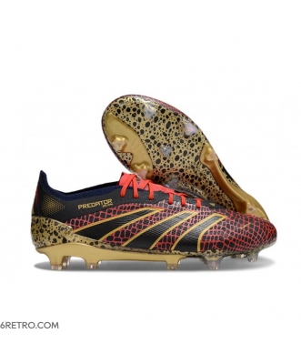 Adidas Predator Elite Firm Ground X Year Of The Snake Lucid Red Gold Met Black Football Boots
