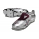 Adidas Predator Elite Fold-Over Tongue Firm Ground Silver Football Boots