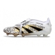 Adidas Predator Elite Fold-Over Tongue Firm Ground White Core Black Met Gold Football Boots