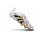 Adidas Predator Elite Fold-Over Tongue Firm Ground White Core Black Met Gold Football Boots