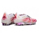 Adidas Predator Elite Fold-Over Tongue Firm Ground White Pink Gold Football Boots