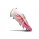 Adidas Predator Elite Fold-Over Tongue Firm Ground White Pink Gold Football Boots
