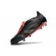 Adidas Predator Elite Fold-over Tongue Firm Ground Core Black Grey Four Lucid Red Football Boots