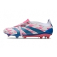Adidas Predator Elite Fold-over Tongue Firm Ground Ftwr White Solar Blue Solar Pink Football Boots