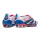 Adidas Predator Elite Fold-over Tongue Firm Ground Ftwr White Solar Blue Solar Pink Football Boots