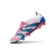 Adidas Predator Elite Fold-over Tongue Firm Ground Ftwr White Solar Blue Solar Pink Football Boots