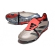 Adidas Predator Elite Fold-over Tongue Firm Ground Vivid Horizon - Platin Metallic Aurora Black Turbo Football Boots