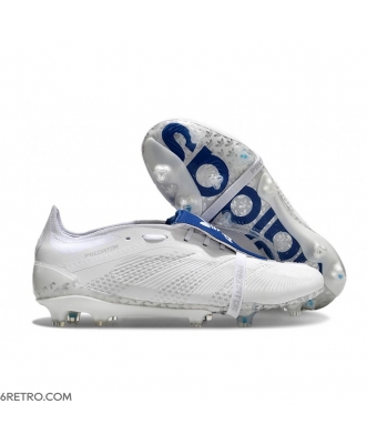 Adidas Predator Elite Fold-over Tongue Firm Ground White Bright Royal Football Boots