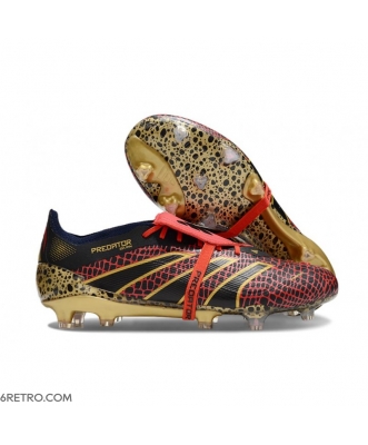Adidas Predator Elite Fold-over Tongue Firm Ground X Year Of The Snake Lucid Red Gold Met Black Football Boots