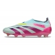 Adidas Predator Elite Laceless Firm Ground Almost Blue Lucid Pink Football Boots