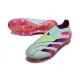 Adidas Predator Elite Laceless Firm Ground Almost Blue Lucid Pink Football Boots