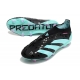 Adidas Predator Elite Laceless Firm Ground Black Blue Football Boots