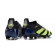 Adidas Predator Elite Laceless Firm Ground Black Green Football Boots