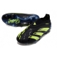 Adidas Predator Elite Laceless Firm Ground Black Green Football Boots