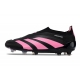 Adidas Predator Elite Laceless Firm Ground Black Pink Football Boots