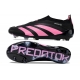 Adidas Predator Elite Laceless Firm Ground Black Pink Football Boots