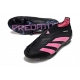 Adidas Predator Elite Laceless Firm Ground Black Pink Football Boots