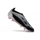 Adidas Predator Elite Laceless Firm Ground Black Silver Red Football Boots