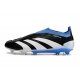 Adidas Predator Elite Laceless Firm Ground Black White Blue Football Boots