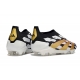 Adidas Predator Elite Laceless Firm Ground Black White Gold Football Boots