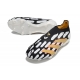 Adidas Predator Elite Laceless Firm Ground Black White Gold Football Boots