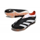 Adidas Predator Elite Laceless Firm Ground Black White Orange Football Boots