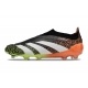 Adidas Predator Elite Laceless Firm Ground Black White Orange Green Football Boots
